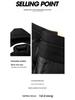 Men's 5-in-1 White Goose Down Jacket with Removable Liner - High-End Winter Outerwear for Middle-Aged Warmth