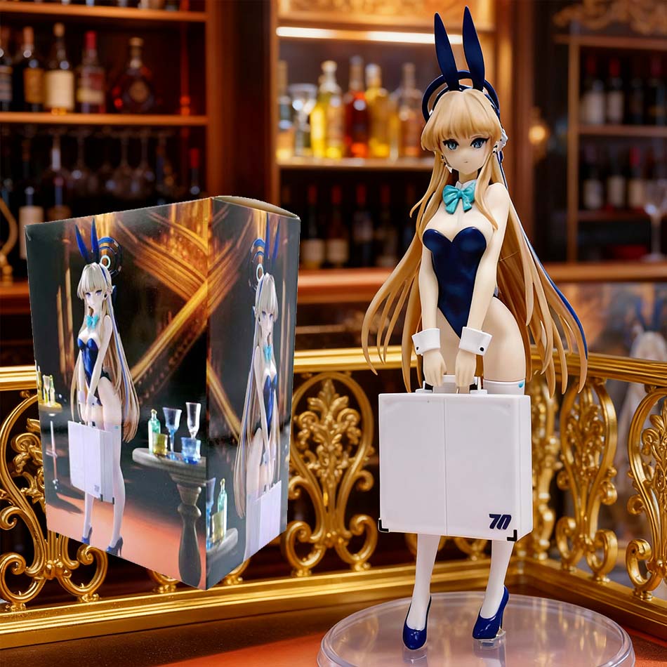 Prodáno Blue Archive Asuma Toki Hravá póza Králičí dívka Herní dívka Figurka Model Socha Sběratelství Stolní dekorace Ozdoba