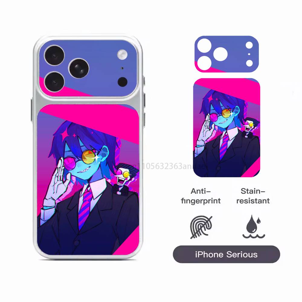 

D-DeltaruneS Kris Removable HD/Matte Full Coverage Films For iPhone 17 Pro Max 17 Pro iPhone17promax