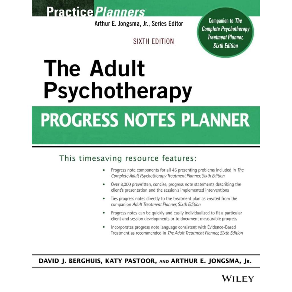 Adult Psychotherapy Progress Paperback UKN10