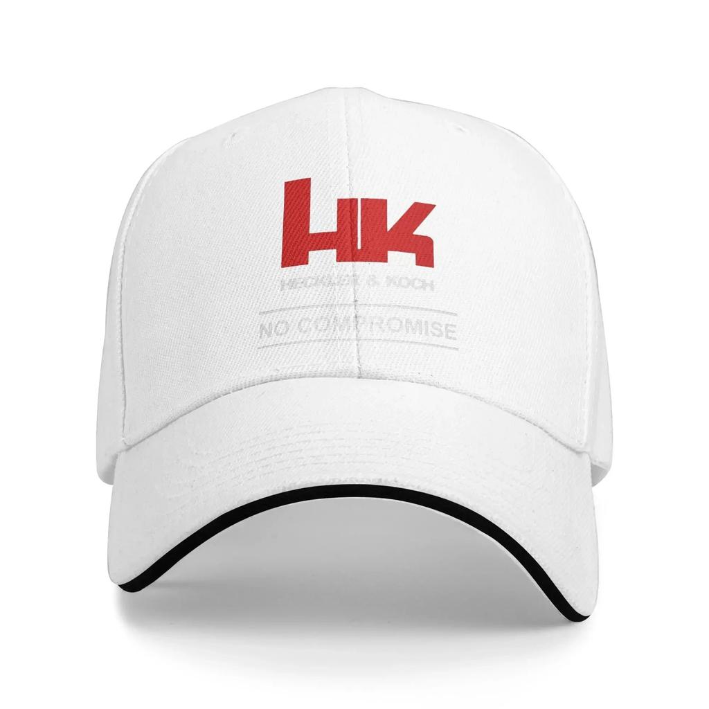 Sommer Heckler & Koch Firearms Baseballkappe Kein Kompromiss Mit HK Klassischem Aufdruck Sonnenhut Damen Herren Hohe Qualität Snapback