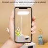 Foldable Table Lamp Flicker Free Illumination Energy-Saving Practical 2-in-1 Eye-caring Reading with Pen Holder Home Supplies