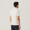 FERRAROMILANO Houndstooth Jqd Collared T-Shirt White (Am0Ftty25331)