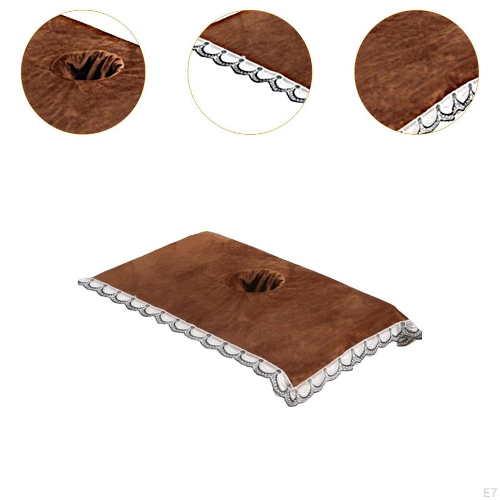 Massagetischhandtuch Schönheitsbettlaken ,Kissen mit Loch,