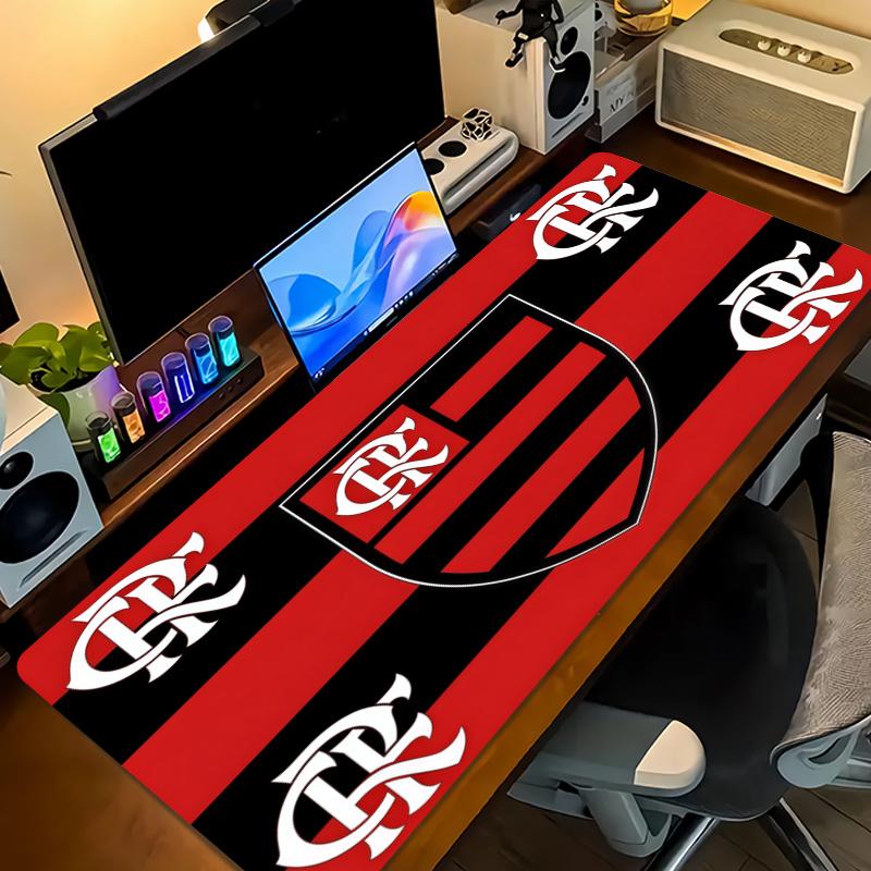 Flamengo Color Mouse Pad Large Gaming Table Cushion Non-slip Laptop Tablet Big Mousepad XXL Mat Mini PC Playmat With Lock edge