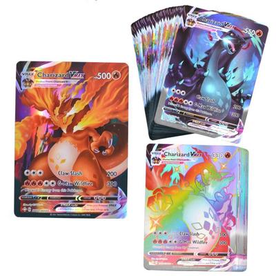 100Pcs Assorted Cards Pokemon Cards Collection H13