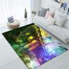 Praktisk Fantasiverden Teppe Kjøkkenmatte Inngangsdørmatte Soveromsgulvdekorasjon Stue Teppe Bad Sklisikkert teppe
