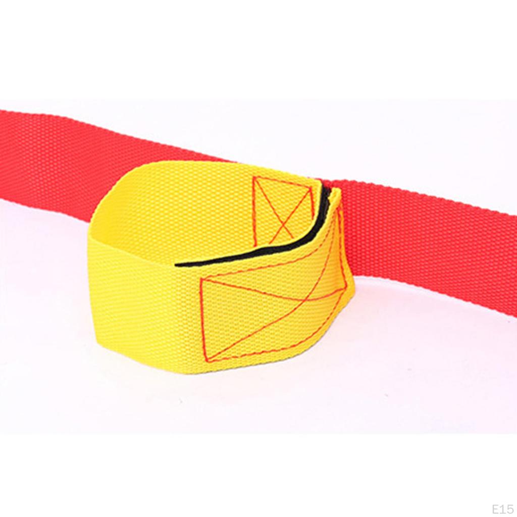3-Legged Race Bands Elastic Tie Rope Perfect for Relay Game, Carnival, Field Day, Backyard