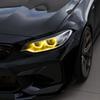 Angel Eyes For 2014- BMW 2 Series  F22 F87 F23 220i 228i M240i Xenon M2 LCI LED Headlight Yellow DRL Daylight
