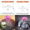 Flower Arrangement Floating Floral Arrangement Holder Flower Hydroponic Containers Stem Holders