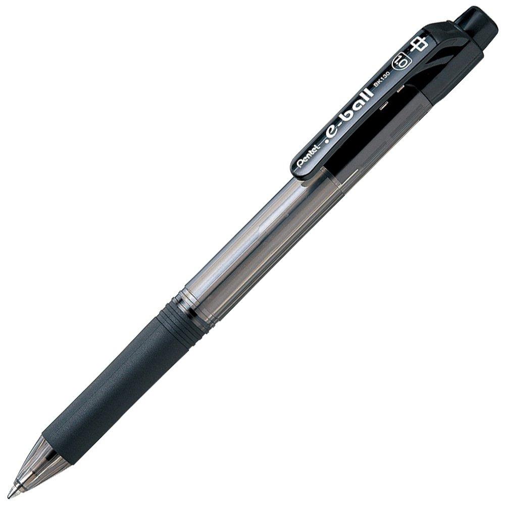 Pentel Oil-Based Ballpoint Pen Dot E XBK130-A 1.0mm Black 5 Pieces