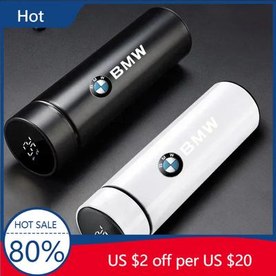 TRFM6 New 2025 E60 E93 New For Car Intelligent Thermos Flask Travel Sport Cup For BMW E87 F20 F21 E36 E46 E90 E91 E92 E9