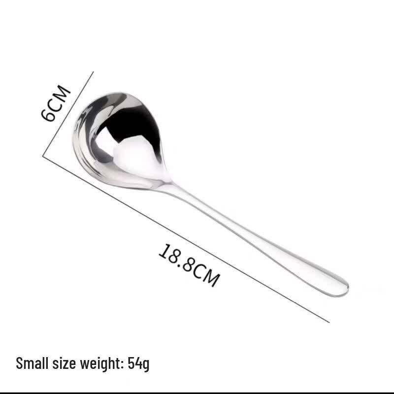304 Stainless Steel Deep Heart-shaped Multi-purpose Spoon Set