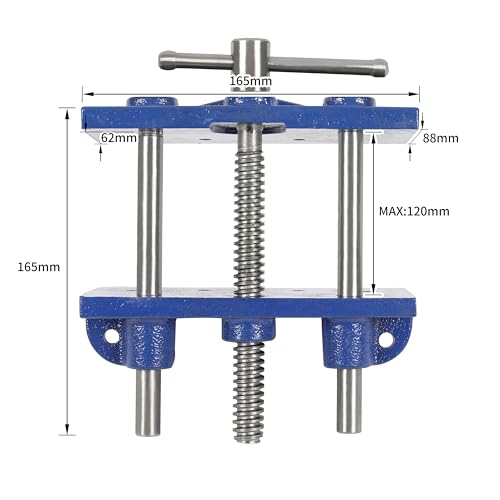 HFS(R) Woodworking Vise, Jaw Width: 165mm, Jaw Opening: 120mm, Woodworking, DIY, Home & Commercial Use