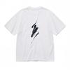 Men's Trend Classic T-Shirt Dynamic Black Brushstroke Design 100% Cotton Tee USA