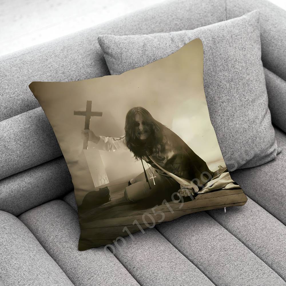 O-Ozzy Osbourne Throw Pillow Case For 45X45Cm 40X40Cm 55X55Cm 50X50Cm 30X30Cm Square Car Pillowcase Shell