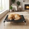 Chew Proof Pet Cat Cot Breathable Mesh Cat Hammock Washable Elevated Dog Bed  All Seasons