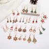 New European and American Fashion Light Luxury Long Earrings Women's Simple Handmade DIY Geometric Earrings