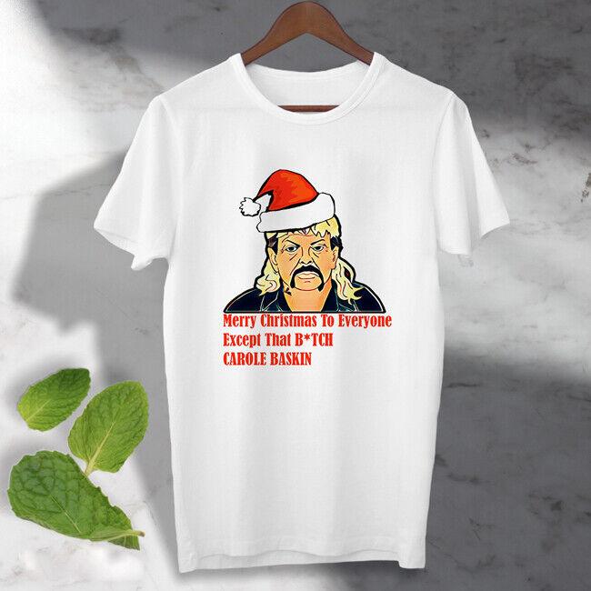 

Free Joe Exotic T Shirt Christmas Funny Xmas Unisex Men s Ladies Gift Tee Top 4XL