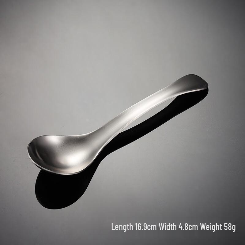 Qianxing 304 Stainless Steel Chinese Soup Spoon