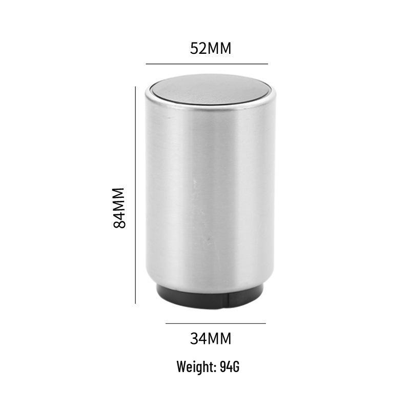 High-End Automatic Stainless Steel Bottle Opener - Traceless Press Design for Wine & Beer