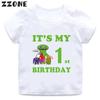 Hot Game Garten of Banban Print Kids Clothes It's My Birthday Boys Girls T Shirt Baby Children T-Shirts