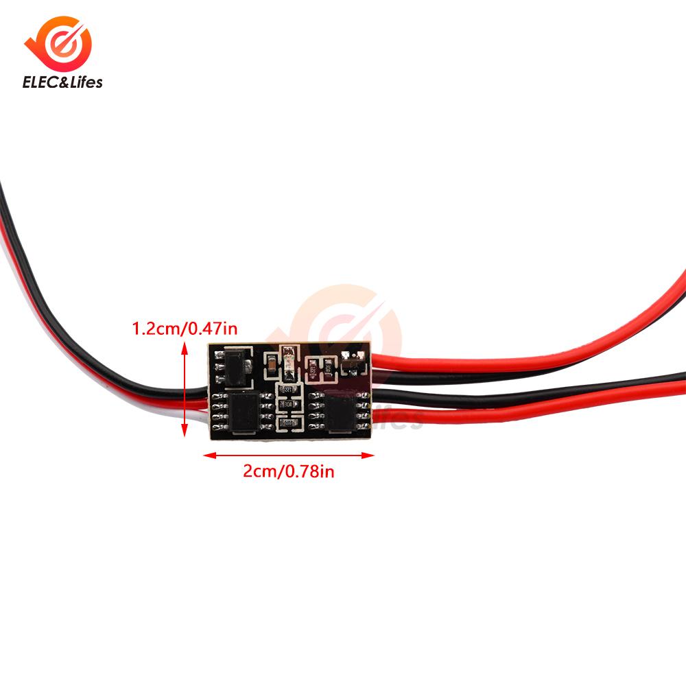 11A High Current Remote Control Electronic Switch 1-11V Aerial Model Plant Protection RC Drone Water Pump PWM Signal Control