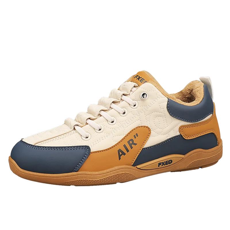 Winter Cotton Men's Casual Shoes Sports Shoe For Men Outdoor Wear-resistant Lightweight Comfortable Fashion Young Male Sneakers