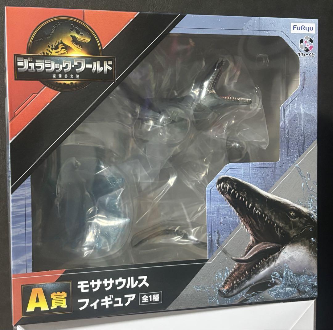 

[Б/У] Фигурка Мозазавра - Мир Юрского периода Приз A (Флюорографическая лотерея) с бонусом