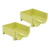 Cabinet Wine Rack Stackable Drop Resistant Hollow Water Bottle Holder for Refrigerator Countertop
