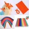 10pcs Universal Rod Stick Curling Iron Tool Rubber Curler Salon Home Hairdressing Tools