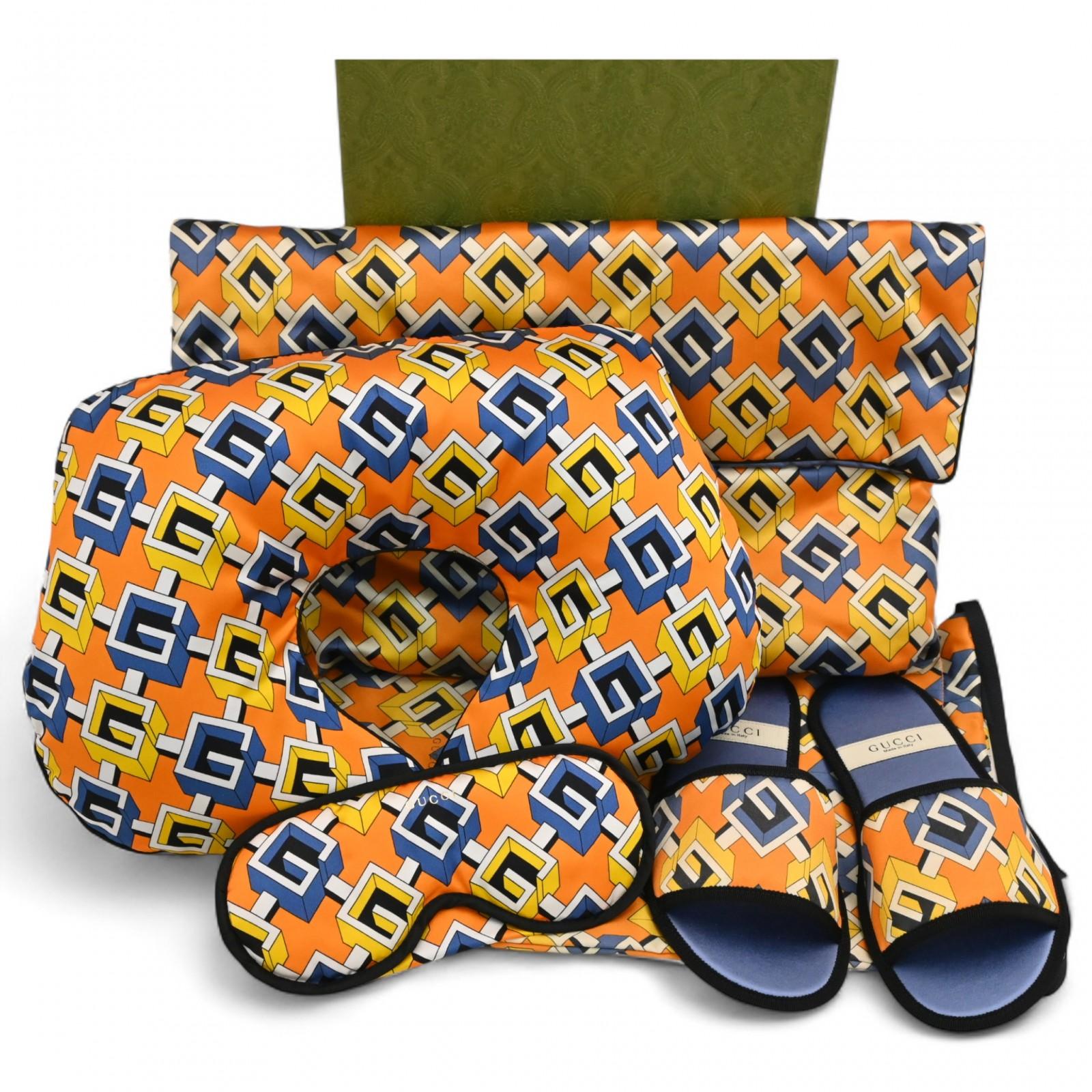 

Auth GUCCI Geometric G Print Travel Set gu9927xx