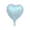 3Pcs 18inch Cream Heat Foil Balloons Green Baby Pink Blue Brown Heart Helium Globos for Birthday Baby Shower Party Decor