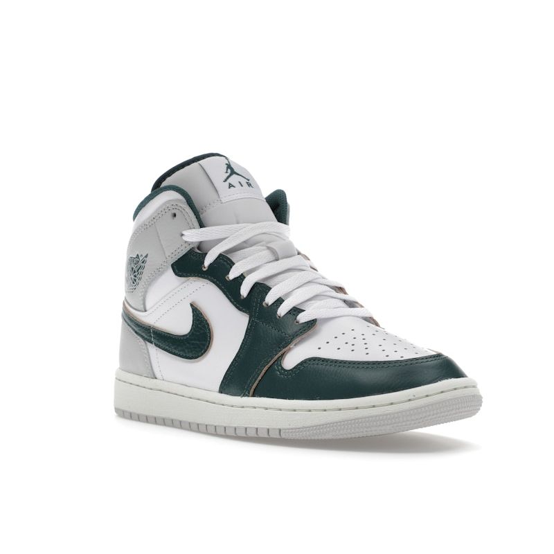 Air Jordan 1 Mid SE Oksidert Grønn Unisex Sneakers Hvit Seil Neutral-Grå FQ7720-103