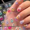 Dopamine Jelly 3D Nail Stickers: Cute & Funny Expressions
