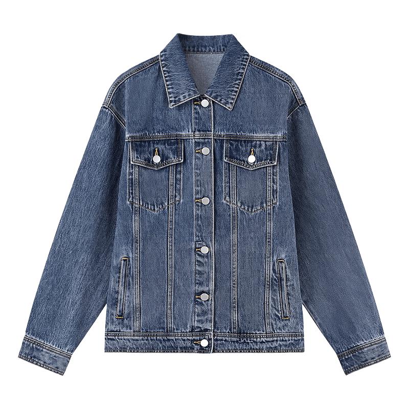 Qiu Shui Yi Ren Spring 2026 Chinese Style Denim Jacket M