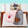 Coral Fleece Kids Face Towel With Cute Cartoon Embroidery And Thick Design For Family Use