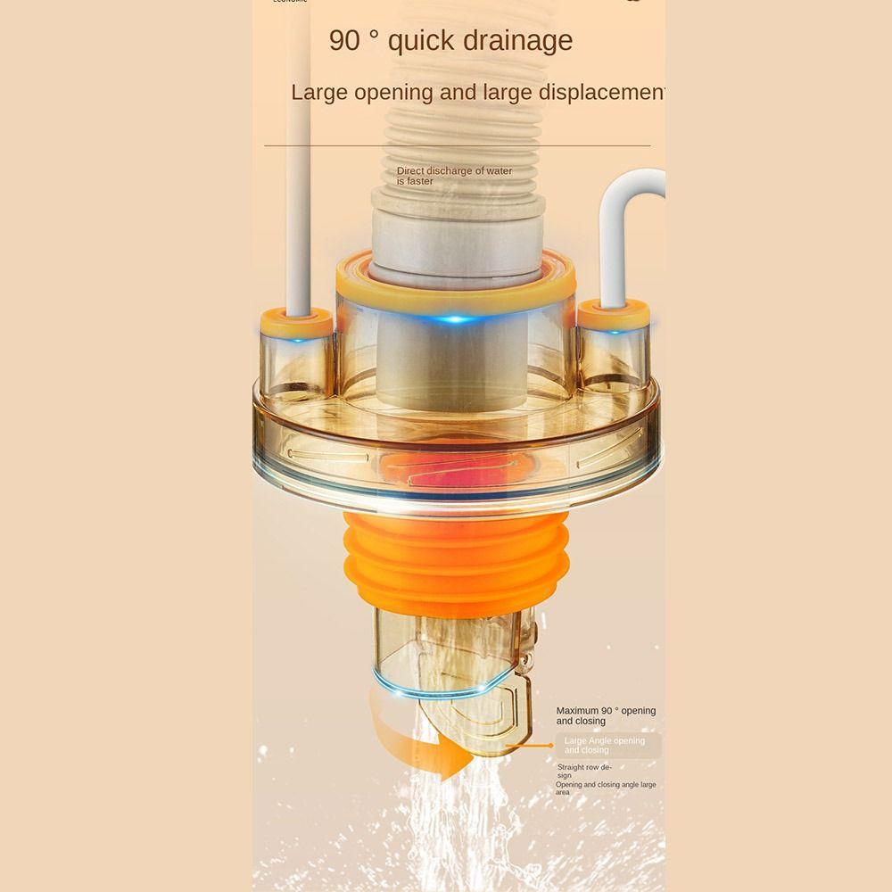 Deodorant Floor Drain Plug Drainer Floor Drain Anti Odor Sewer Pipe Sealing Ring  Shower