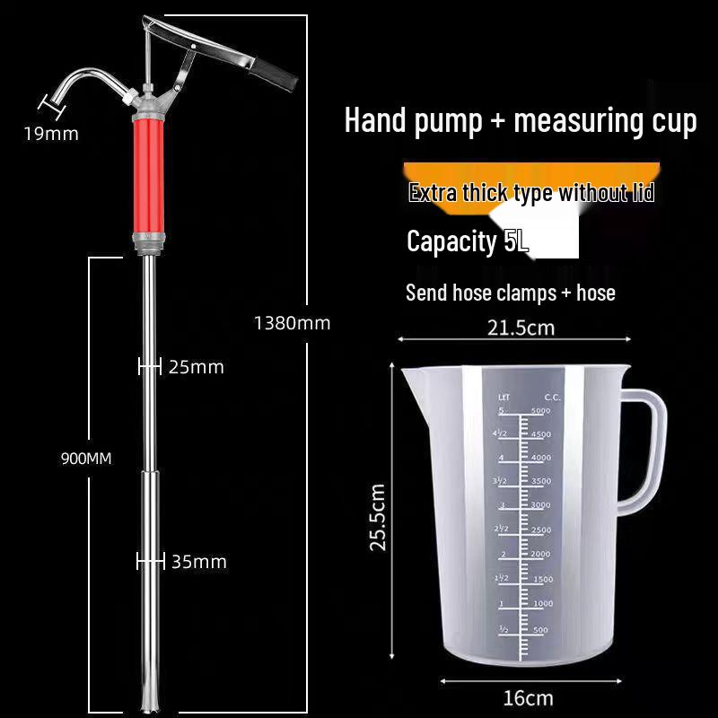 Siphon Big Oil Manual Engine and Drum Lubricating Hand Pump Extractor