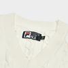 New FILA ORIGINALE Knitwear Women's Cheese White F71W439401FIV