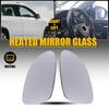 2X Left Right Side Mirror Glass Heated Fit 2009-2017 VW Tiguan w/Backing Plate V