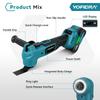 Yofidra Brushless Quickrelease Oscillating Tool 20000OPM Electric Saw Trimmer Woodworking Power Tool For Makita 18V Battery Pin