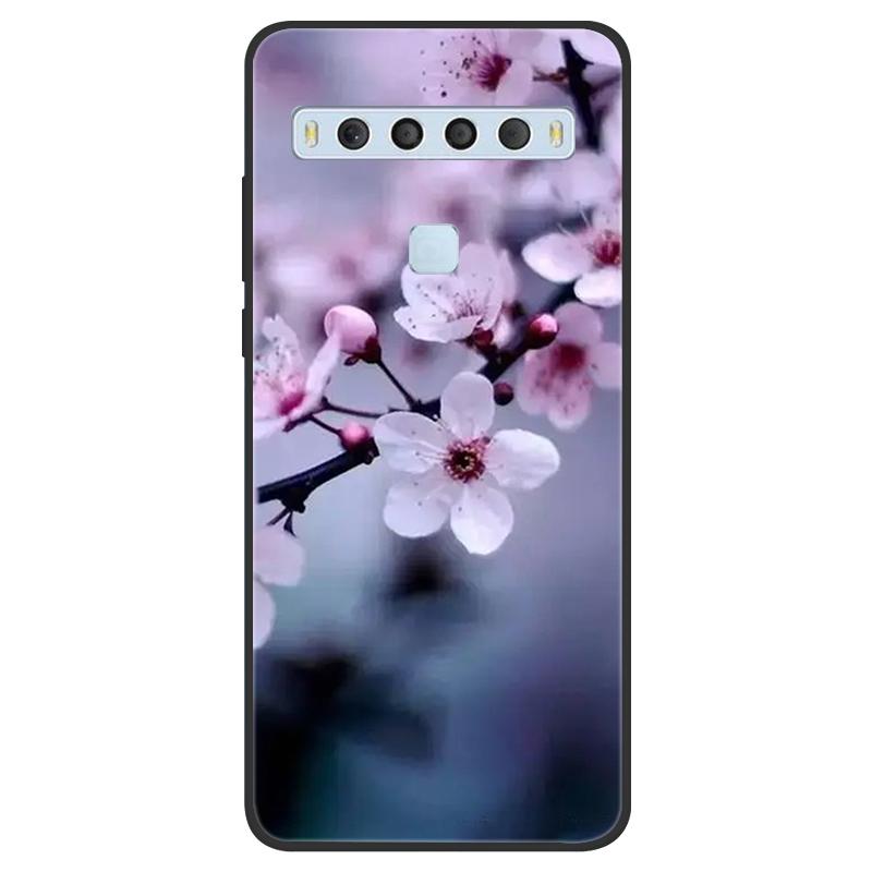 

Для чохла TCL 10L 10 Pro М яка силіконова задня кришка Для TCL 10L 10 Lite 5G UW 10Lite 10Pro 10 L Plus Чохол Coques Милий квітковий малюнок TCL 10 5G UW