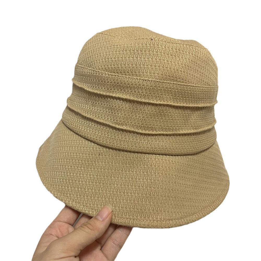 Bucket Hat Women's New Early Autumn Fashion Versatile Bucket Hat Shows a Small Face Casual Sunshade Basin Hat Women's Tide