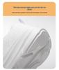 Women's Autumn Flyknit Thick Sole Casual Running Shoes - Breathable Mesh, Large Size, Comfortable Sport Sneakers for Mom