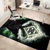 Borussia Monchengladbach Logo Printed Absorbent Washable Carpet, Non-Slip Bathroom Mats, Kitchen Rugs, Yoga Mat,Living Room Entrance, Camping Picnic R