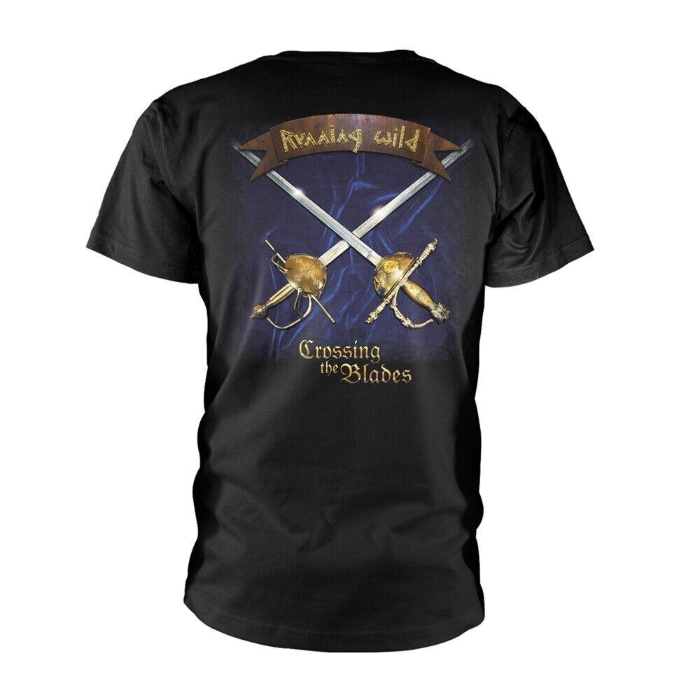 Running Wild Unisex Adult Crossing The Blades T-Shirt