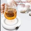 10W Mini Portable USB Electric Coffee Warmer With 3 Temperature Settings Digital Display For Heating Coffee Beverage Milk Tea Hot Chocolate