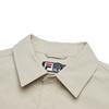 Fila Casual Versatile Woven Jacket Men Jacket Beige F11M519707FDK