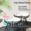 Nordic Style High Foot Pet Bowl Cartoon Neck Protection Anti Overturning Cat Dog Bowl Food Bowl